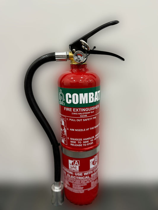 Halotron BrX (2BTP) High Performance Clean Agent Fire Extinguisher (2kg)