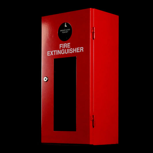 Cabinet For Medium Fire Extinguisher (Lock & Key)