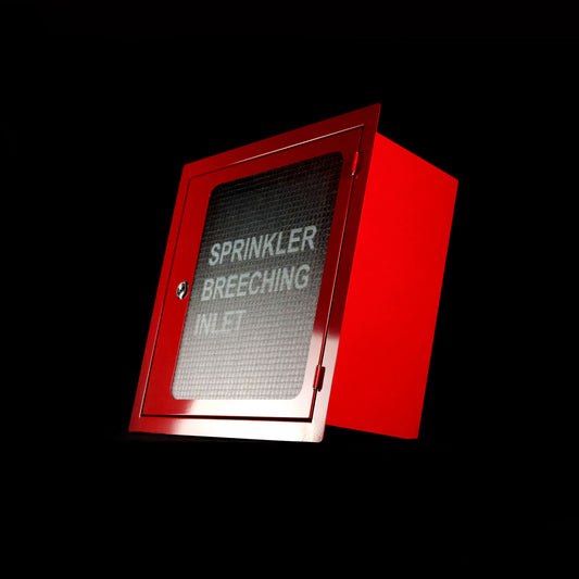 4 Way Sprinkler Breeching Inlet Recess Cabinet