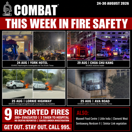 Nine fires in one week: what was reported, 24–30 August 2026