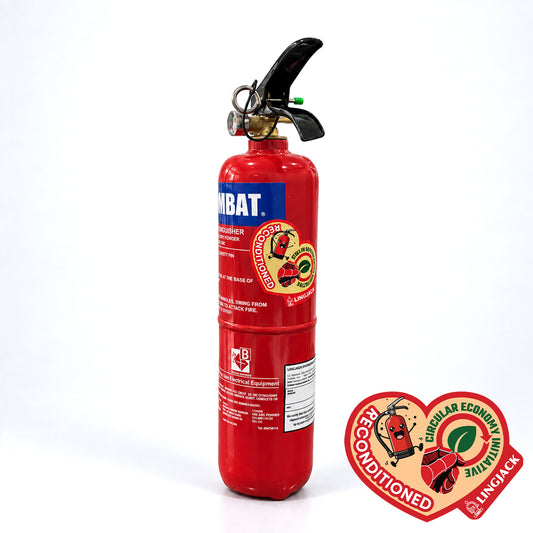 ABC Stored Pressure Fire Extinguisher (2kg) (Reconditioned)