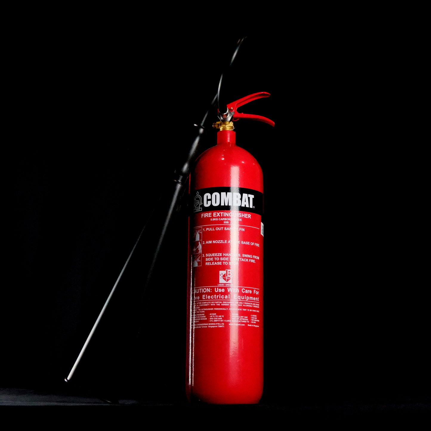CO2 Stored Pressure Fire Extinguisher (5kg)