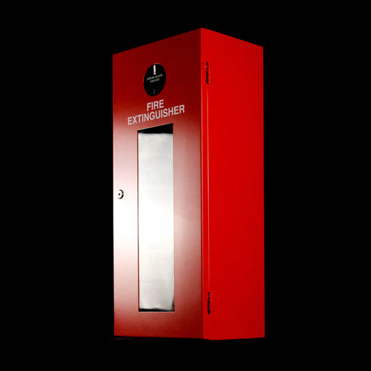 Cabinet For Large Fire Extinguisher (Lock & Key)